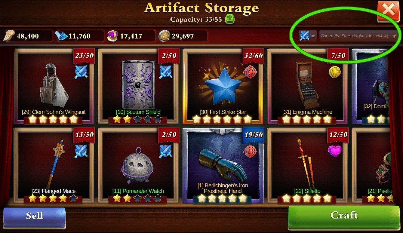 The new sorting options can be found right next to your traditional sorting dropdown menu.